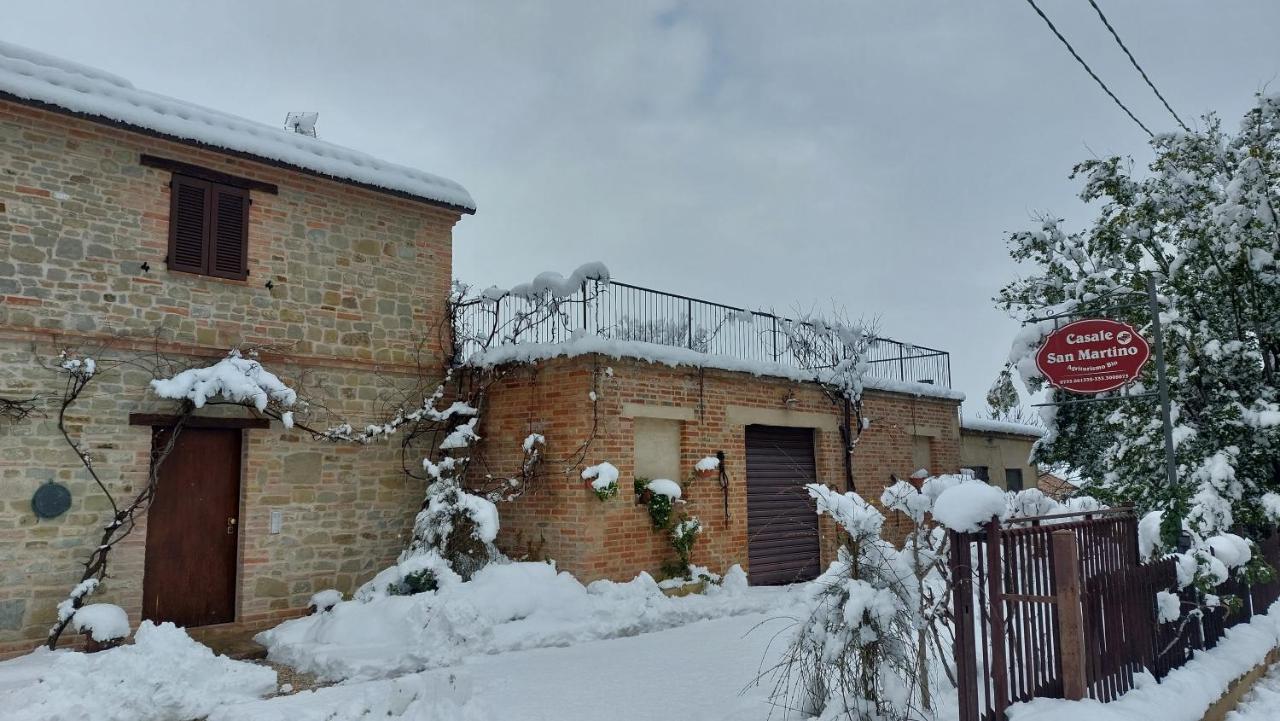 Casale San Martino Agriturismo Bio Sant'Angelo in Pontano Экстерьер фото
